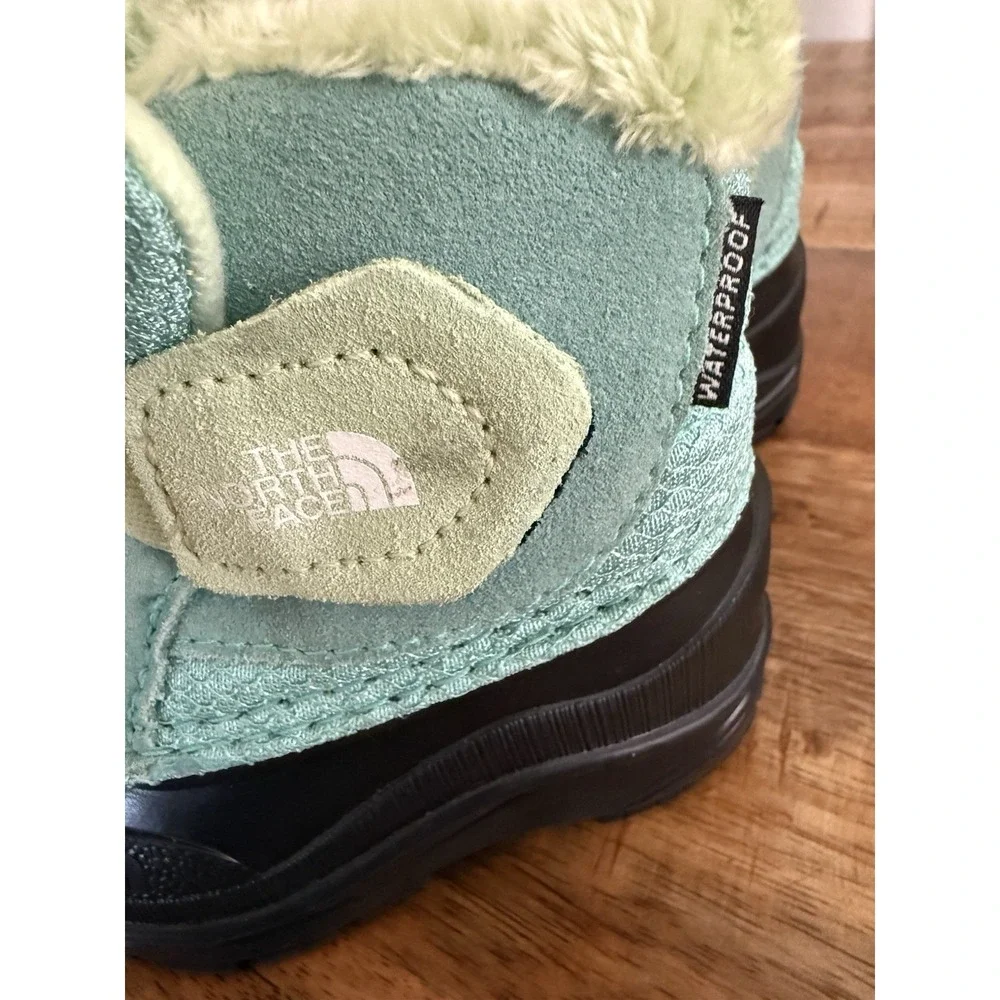 North Face Toddler Alpenglow II Waterproof Snow Boot Pull-On Size 4